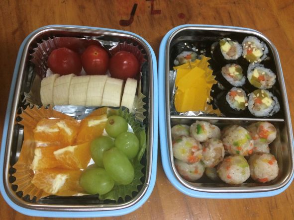 <귀여운 민서처럼, 귀여운 도시락>